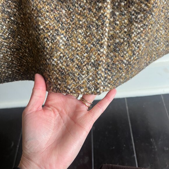 NWT Authentic Textured Wool Speckled Coat - Picture 9 of 10